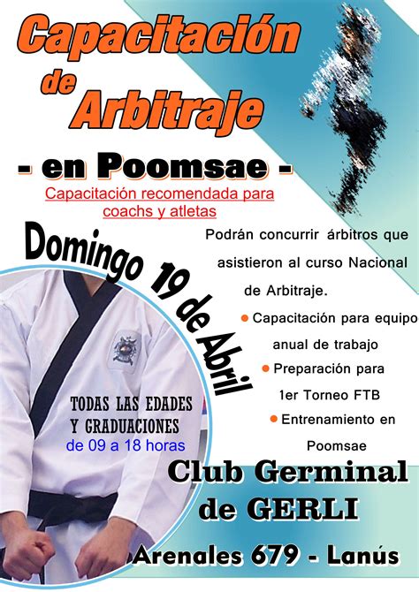 Seminario De Poomsae Federacion De Taekwondo Bonaerense