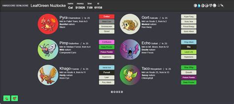 Hardcore Genlocke Leaf Green R Nuzlocke