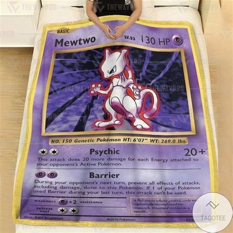 Pokemon Ancient Mew Blanket Hot Sale