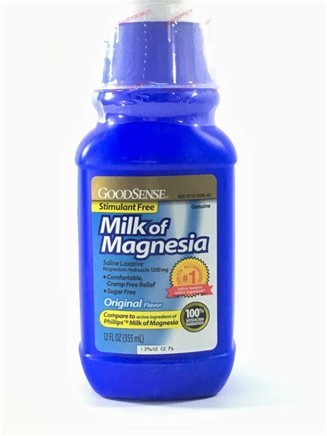 MILK OF MAGNESIA 12 OZ ORIGINAL ESG Variety Ltd