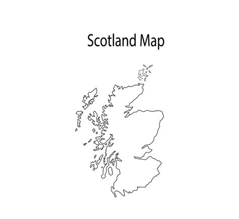 Scotland Outline Vector Art, Icons, and Graphics for Free Download