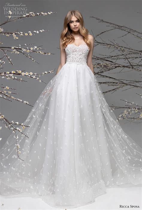 Ricca Sposa Spring 2020 2021 Wedding Dresses Blooming Spring Bridal