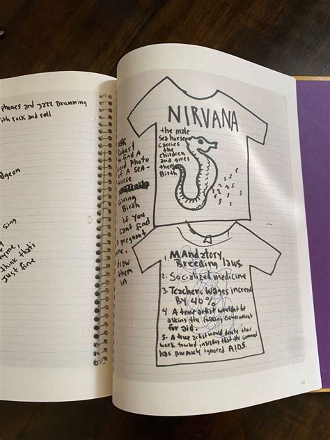 Kurt Cobain Journals Hobbies Toys Books Magazines Fiction Non