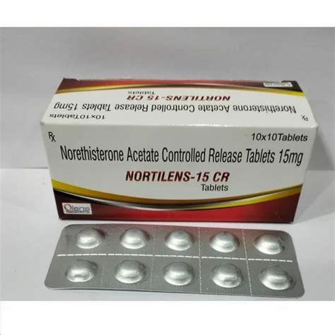 Norethisterone Acetate Controlled Release Tablets 15 Mg At 2190 Box