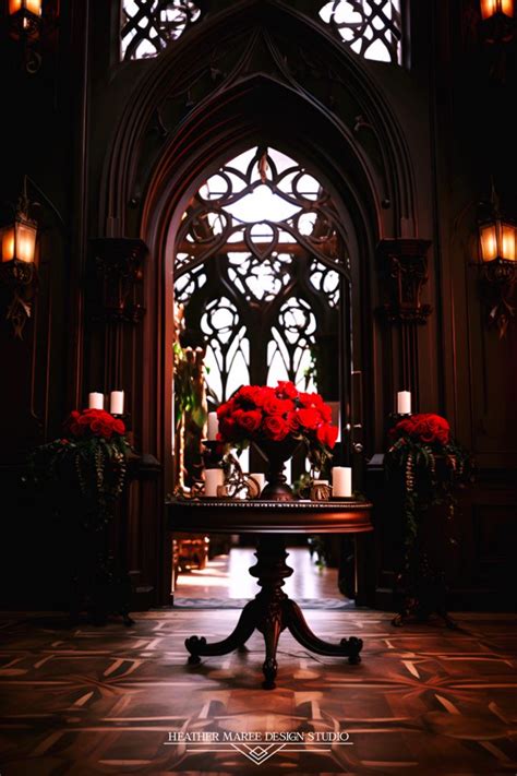 Romantic Gothic Hallway Gothic Interior Gothic House Victorian Home