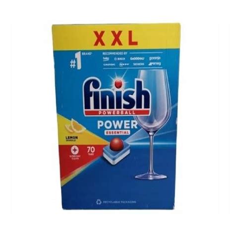 Finish Power Essential Xxl Tabletki Do Zmywarki Lemon Szt Finish