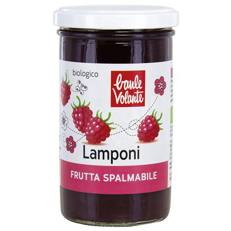 Frutta Spalmabile Lamponi Baule Volante Agricoltura Biologica Naturas