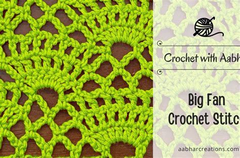 Crochet With Aabhar Lacy Zig Zag Ripple Stitch Aabhar Creations