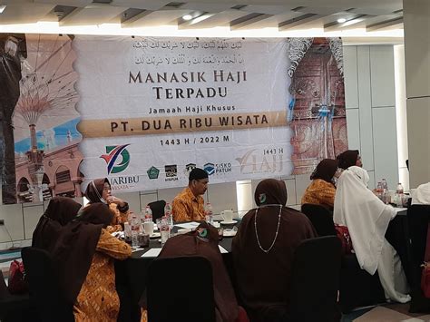 MANASIK HAJI TERPADU BERSAMA DUA RIBU WISATA Terbit Pertama Di