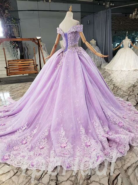 Purple Prom Dress Ball Gown