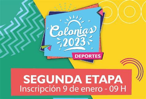 El Lunes Reabren Las Inscripciones Para Las Colonias Deportivas Y De