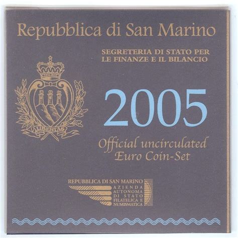 San Marino Year Set Incl Silver Euro Catawiki