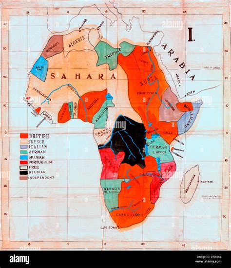 Map Of Europe And Africa With Countries