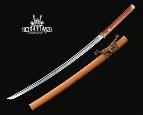 Handmade T10 Steel Brown Theme Real Japanese Katana Samurai Swords With