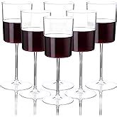 Amazon Ciaell 12 Pack Clear Plastic Wine Glasses 10 Oz Plastic