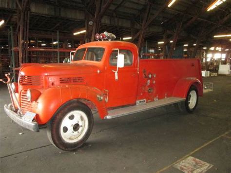 1945 Dodge Firetruck Red Classic Auto Rental