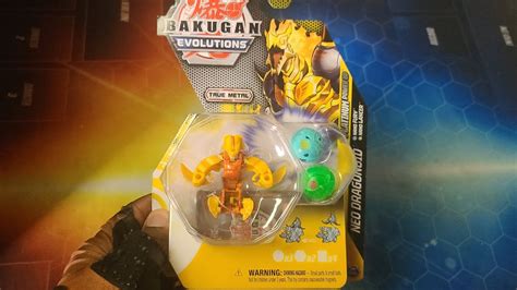 NEW BAKUGAN EVOLUTIONS AURELUS NEO DRAGONOID PLATINUM POWER UP PACK