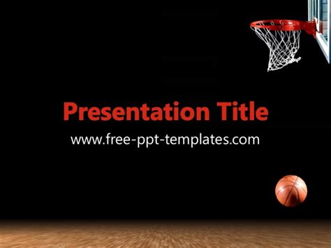 Basketball PPT Template - Mr. Templates