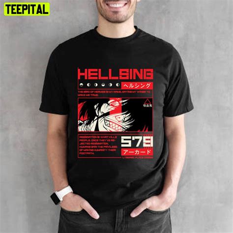 Alucard Hellsing Japan Style Unisex T Shirt