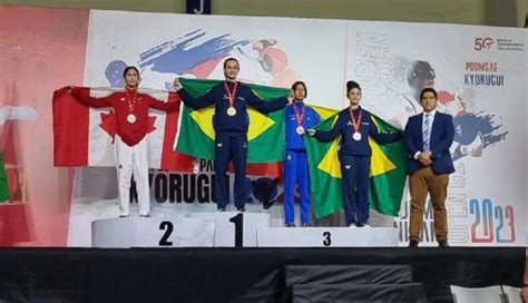 Atleta De Ms Conquista Medalha De Bronze Em Campeonato De Taekwondo Pp