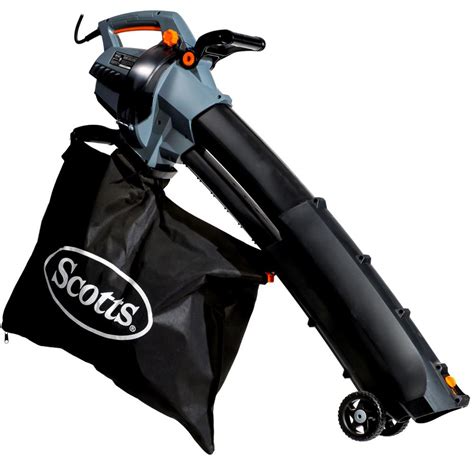 Scotts 200 Mph 410 Cfm 14 Amp Electric Leaf Blower Vacuum Mulcher