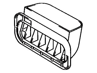 Rear Ventilator Roof Ventilator 1996 Toyota 4Runner