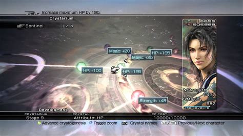 Let S Play Final Fantasy XIII Part 112 Crystarium Stage 9 HD