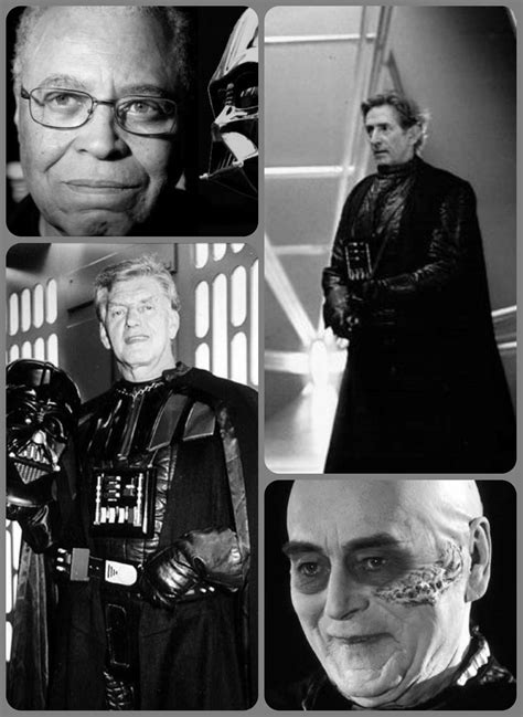 Vaders: James Earl Jones, Dave Prowse, Bob Anderson, Sebastian Shaw ...