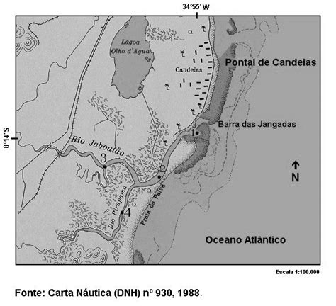 Mapa da área estudada e localização das estações de coleta Download