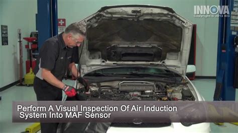 How To Diagnose A Misfire With Drivability Issue Mass Air Flow Sensor 2005 Subaru Impreza