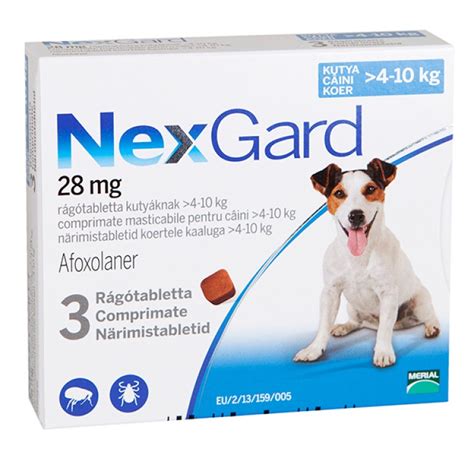 Nexgard M 4 10 Kg 3 Comprimate 102 28 RON PetMart PetShop