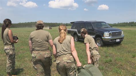 Meet Minnesota S Air National Guard All Female Drop Zone Team Kare