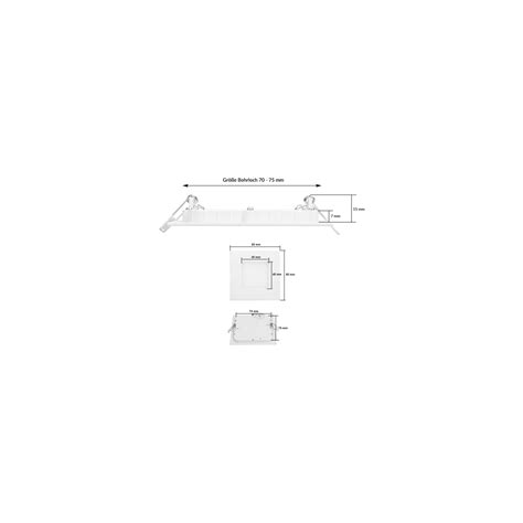 Ecd Germany Pack Led Inf Lld Ljus W Panel Spotlights Tak Ultra