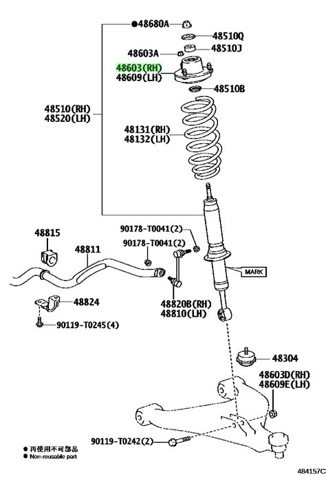 Buy Genuine Toyota K K Support Sub Assy Front