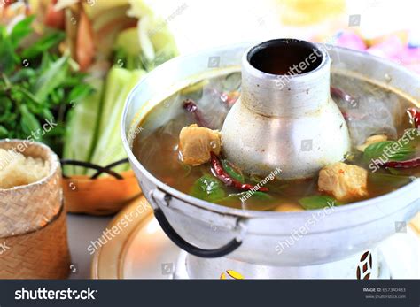Spicy Fish Soup Hot Pot Thai Stock Photo Shutterstock