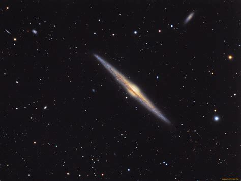 Обои NGC 4565 Космос Звезды/Созвездия, обои для рабочего стола ...