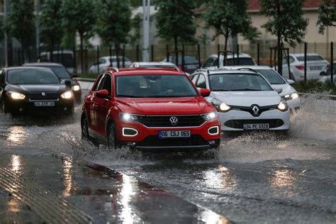 Ankara da sağanak ve dolu etkili oldu Ankara Masası