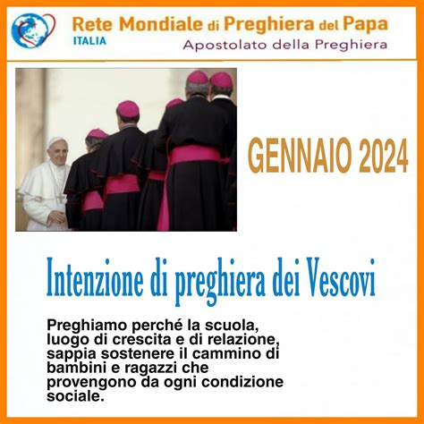 La Rete Mondiale Di Preghiera Del Papa A Gennaio Parrocchia Di