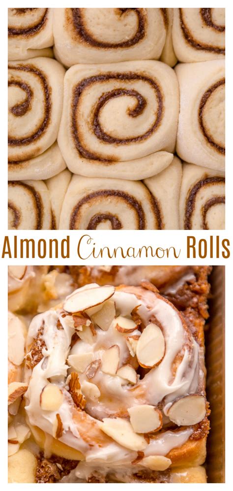 Triple Almond Cinnamon Rolls Baker By Nature