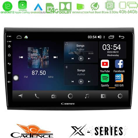 Cadence Fiat Bravo Bluetooth Usb Wifi Gps