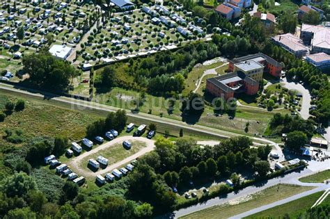 Luftaufnahme Zingst Campingplatz An Der Meeresk Ste Der Ostsee In