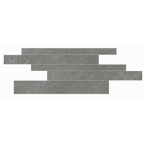 Grigio Brick 29 5x60 Cm Structured Depth 9 Mm Porcelain Stoneware Tiles