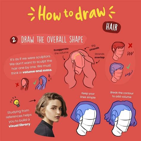 Zephy Drawing Teacher On Instagram How To Draw Hair Eng Fr