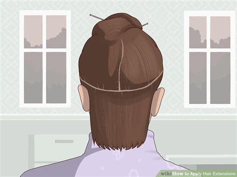 3 Ways To Apply Hair Extensions Wikihow