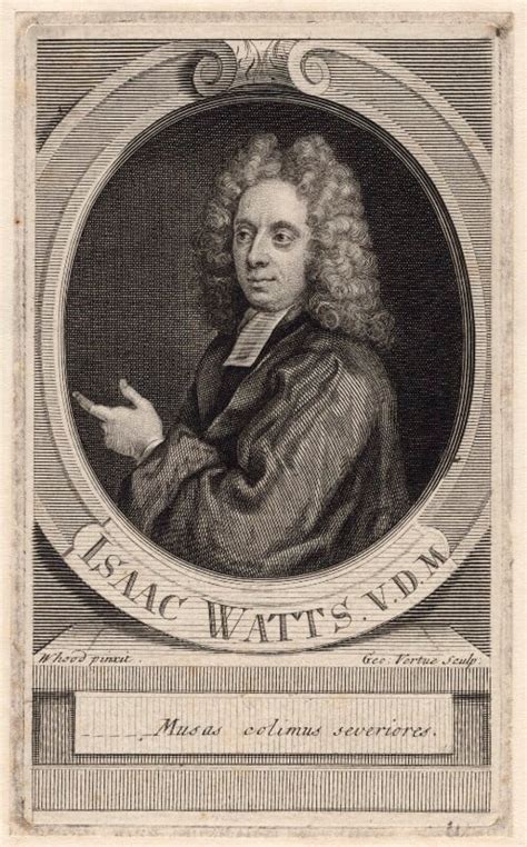 Npg D7584 Isaac Watts Portrait National Portrait Gallery