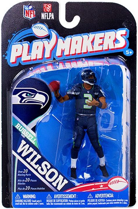 Mcfarlane Toys Nfl Seattle Seahawks Playmakers Series 4 Russell Wilson