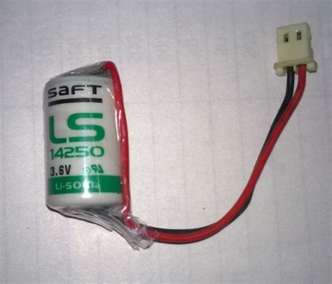 Saft Ls With Connector Voltage V Battery Type Lithium