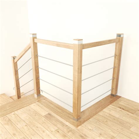 Sellon 24 Onlineshop Geländer Bausatz Massivholz Balustraden Handlauf