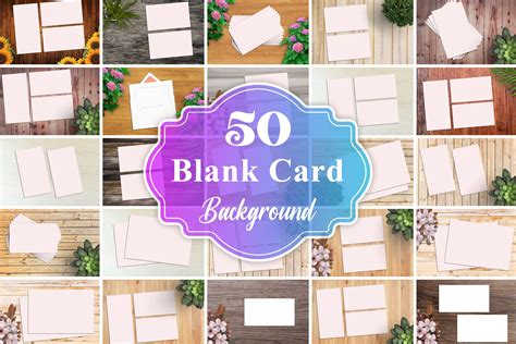 empty card mockup graphic  forhadx creative fabrica