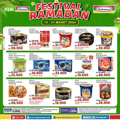 Katalog Promo Jsm Indomaret Spesial Ramadan Periode Maret